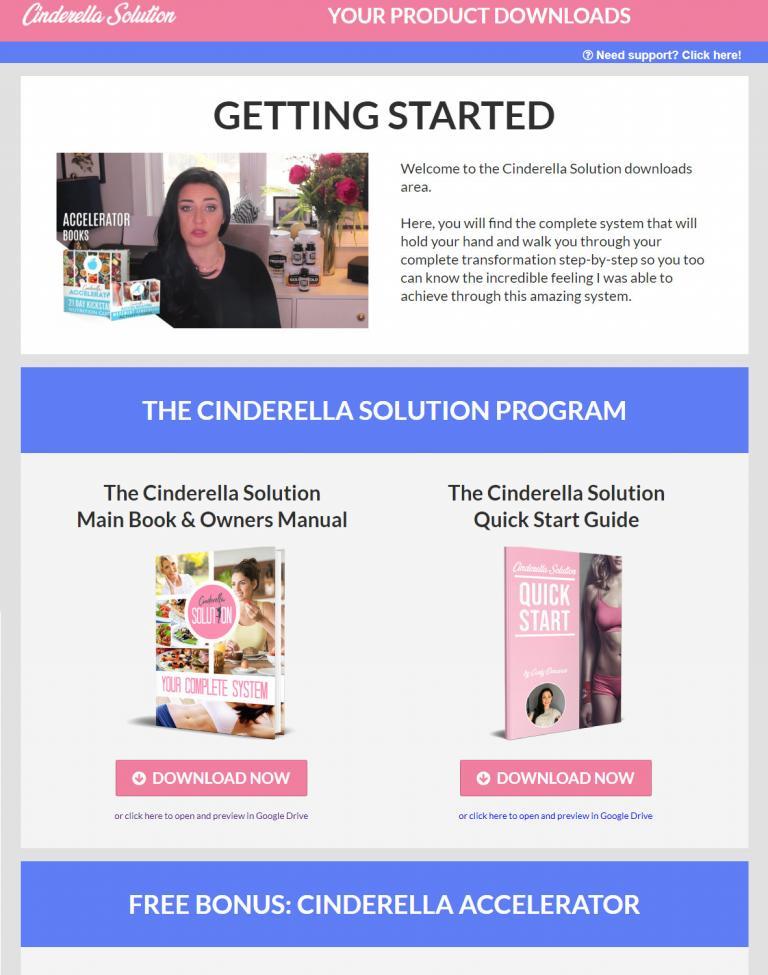 cinderella solution download page